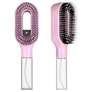 2 In 1 Water Spray Hair Brush Wet & Dry Detangling