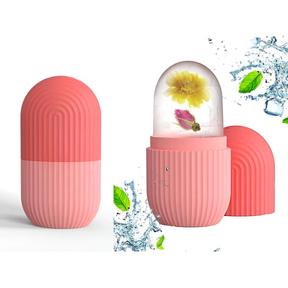 Easy Use Multi Purpose Mini Silicone Facial Ice Roller for Ultimate Skincare