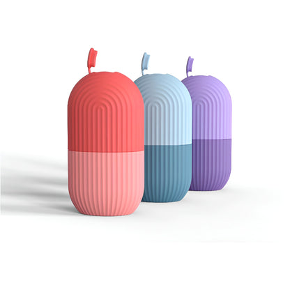 Easy Use Multi Purpose Mini Silicone Facial Ice Roller for Ultimate Skincare