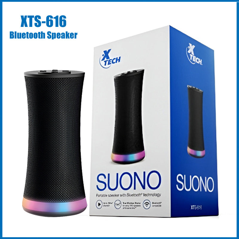 XTECH SUONO XTS 616 Wireless Bluetooth Speaker with Powerful HD Sound & LED Lighting