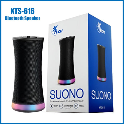 XTECH SUONO XTS 616 Wireless Bluetooth Speaker with Powerful HD Sound & LED Lighting