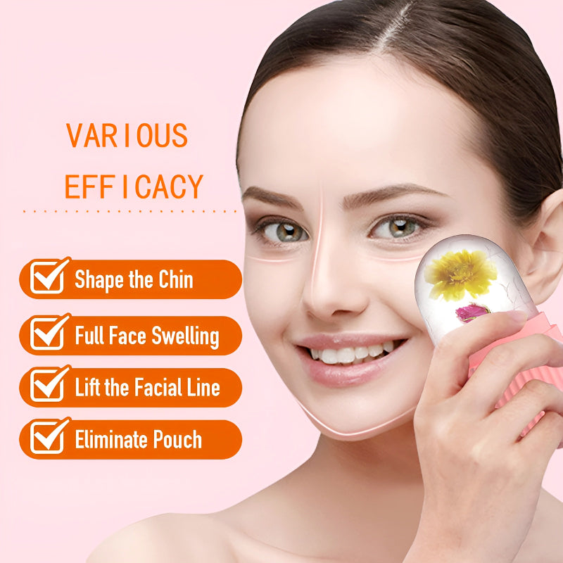 Easy Use Multi Purpose Mini Silicone Facial Ice Roller for Ultimate Skincare