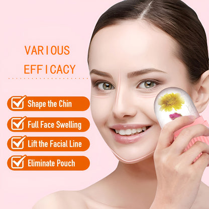 Easy Use Multi Purpose Mini Silicone Facial Ice Roller for Ultimate Skincare