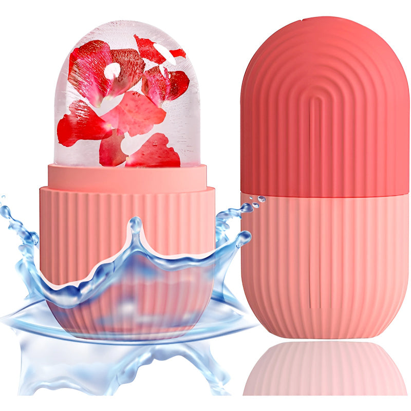 Easy Use Multi Purpose Mini Silicone Facial Ice Roller for Ultimate Skincare