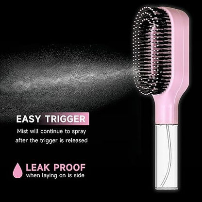 2 In 1 Water Spray Hair Brush Wet & Dry Detangling