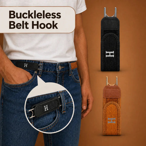 Buckle Free Elastic Belt No Bulge One Size Fits All