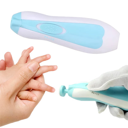 6 in 1 Safe and Efficient Multi Functional Ergonomic Mini Electric Baby Nail Trimmer