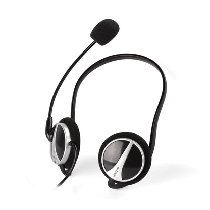 A4 Tech HS-5P Ultra Light Behind-the Neck Stereo Headset with Noise Cancelling Mic Crystal Clear Sound & Tangle Free Design