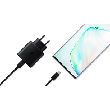 45W Widely Compatible Super Fast Samsung Type C Travel Adapter With Smart IC Technology