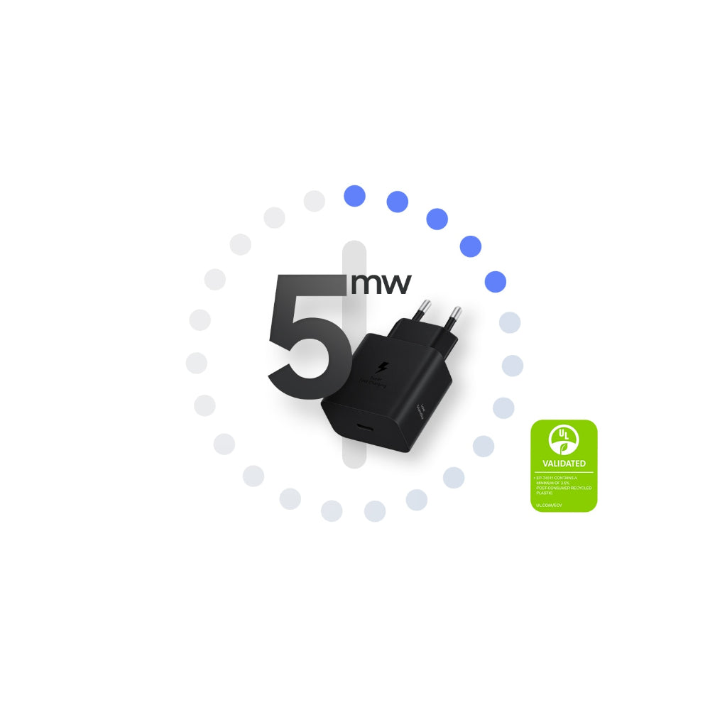 45W Widely Compatible Super Fast Samsung Type C Travel Adapter With Smart IC Technology