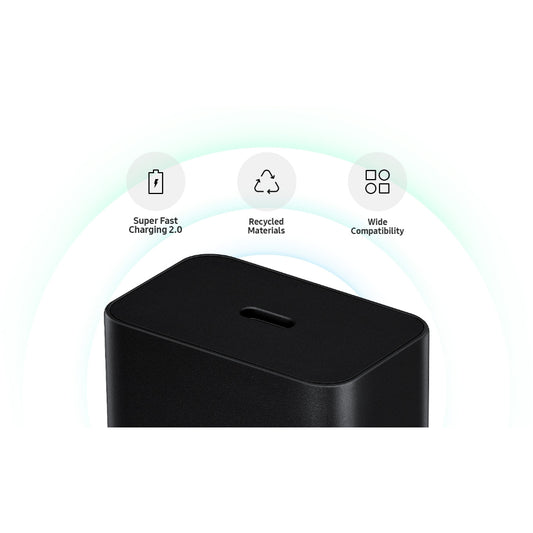 45W Widely Compatible Super Fast Samsung Type C Travel Adapter With Smart IC Technology