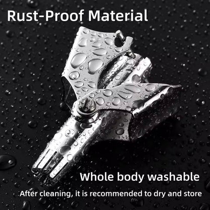 Manual Nose Hair Trimmer Battery Free Painless 360° Trim