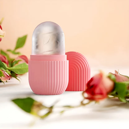 Easy Use Multi Purpose Mini Silicone Facial Ice Roller for Ultimate Skincare