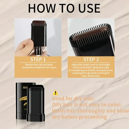 Instant Grey Hair Coverage Stick Quick Root Touch Up