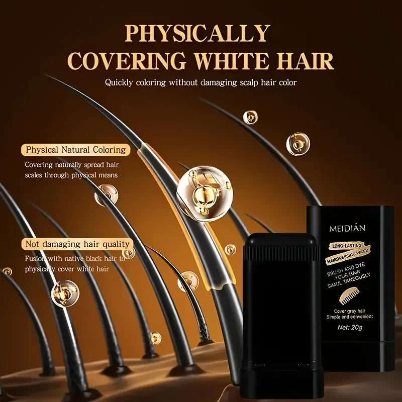 Instant Grey Hair Coverage Stick Quick Root Touch Up