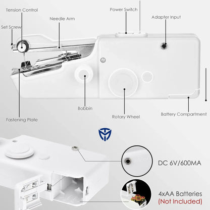 Mini Handheld Sewing Machine