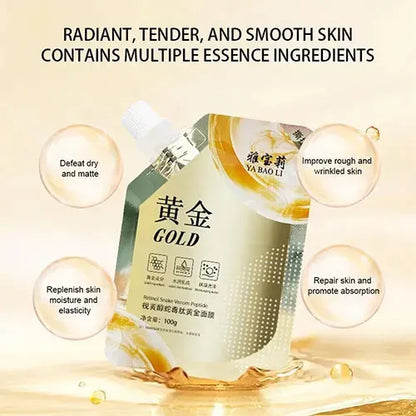 Retinol Gold Peel Off Mask Anti Aging & Brightening (100ml)