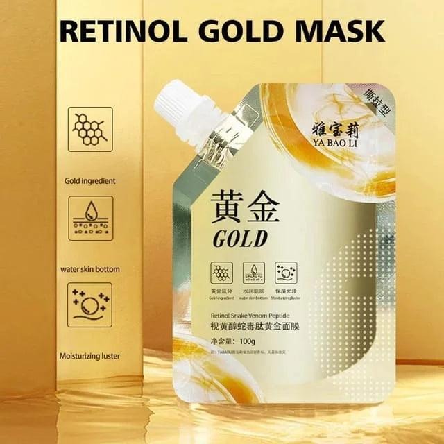 Retinol Gold Peel Off Mask Anti Aging & Brightening (100ml)