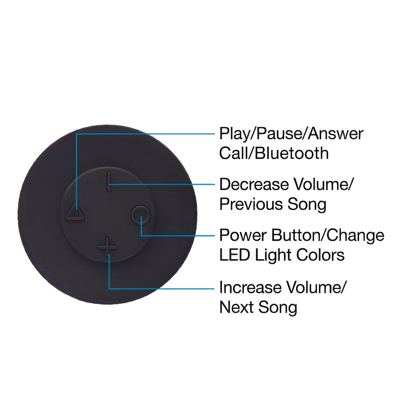 XTECH SUONO XTS 616 Wireless Bluetooth Speaker with Powerful HD Sound & LED Lighting
