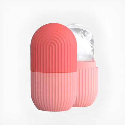 Easy Use Multi Purpose Mini Silicone Facial Ice Roller for Ultimate Skincare