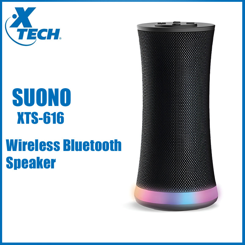 XTECH SUONO XTS 616 Wireless Bluetooth Speaker with Powerful HD Sound & LED Lighting