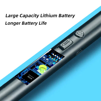 360° Flexible Neck USB Pulse Arc Lighter Rechargeable Flameless Ignition for Candles, Kitchen Stoves & Outdoor BBQ